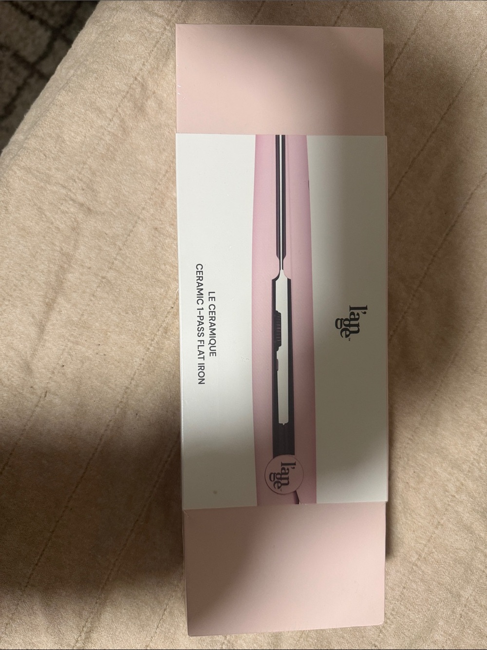 Lange Pink Ceramic Flat Iron